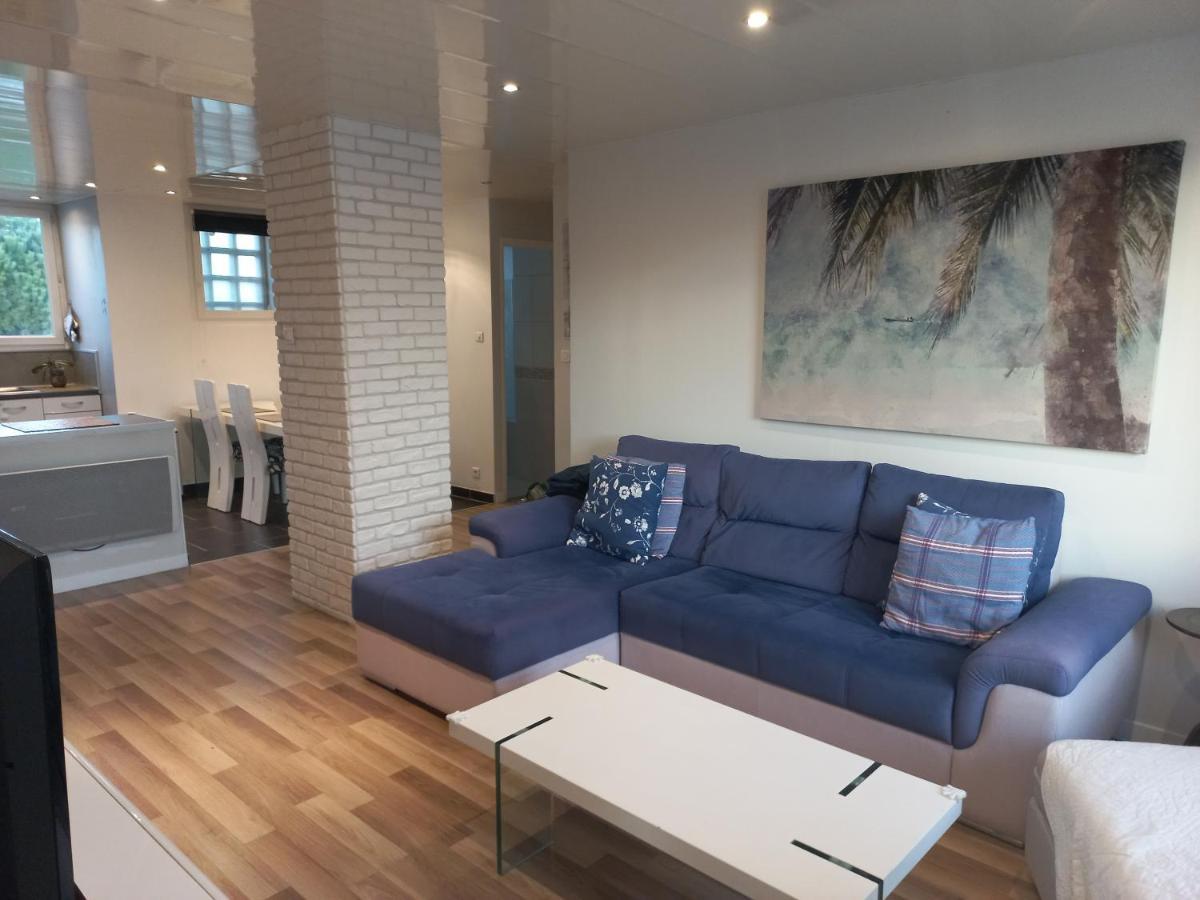 "L'Hippocampe", Climatise, 60 M2 , 2 Chambres, Tres Calme, Plage Des Sablettes Et Commerces A 3 Minutes A Pied, Wifi, Parking Gratuit, Lit King Size 滨海拉塞讷 外观 照片