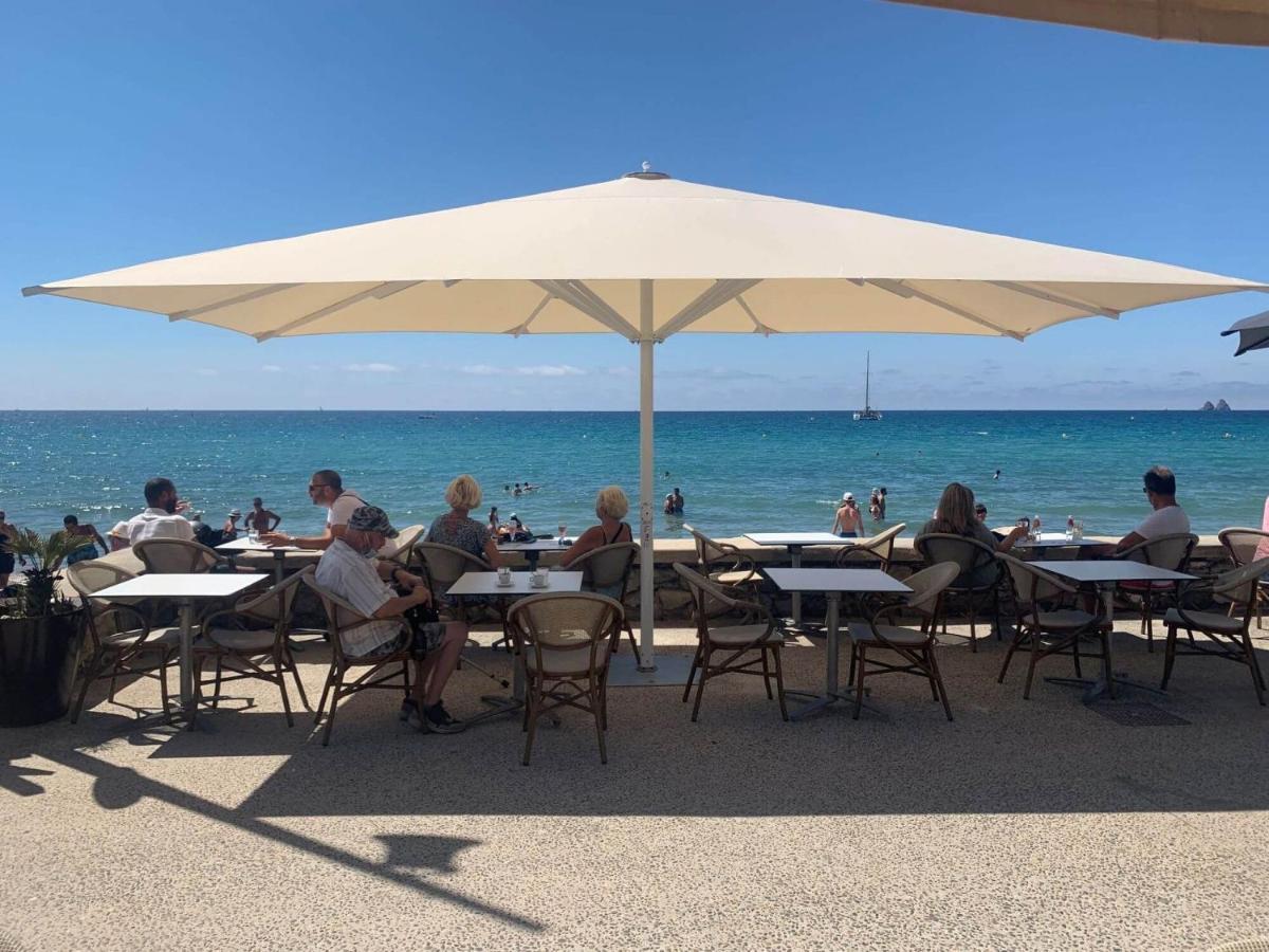 "L'Hippocampe", Climatise, 60 M2 , 2 Chambres, Tres Calme, Plage Des Sablettes Et Commerces A 3 Minutes A Pied, Wifi, Parking Gratuit, Lit King Size 滨海拉塞讷 外观 照片