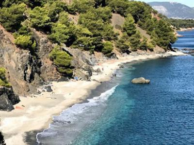 "L'Hippocampe", Climatise, 60 M2 , 2 Chambres, Tres Calme, Plage Des Sablettes Et Commerces A 3 Minutes A Pied, Wifi, Parking Gratuit, Lit King Size 滨海拉塞讷 外观 照片